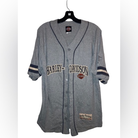 Chemise Vintage Harley-Davidson Biker Boutonnée Taille M Homme - Occasion Très Bon état